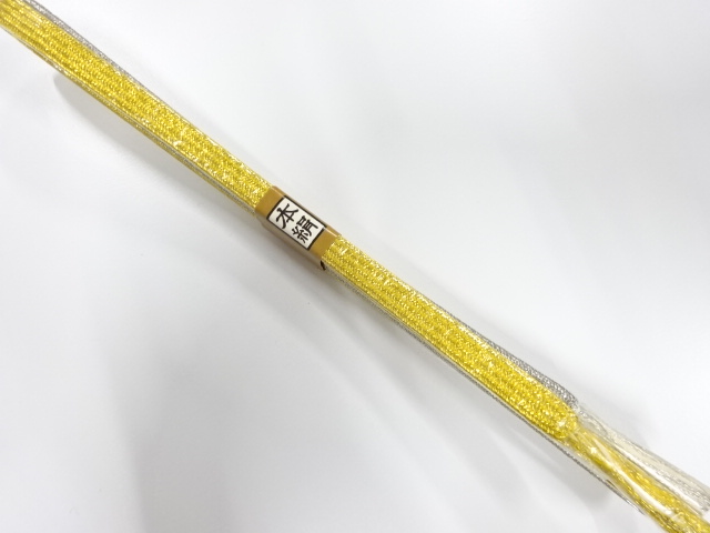 未使用品　正絹　手組帯締め